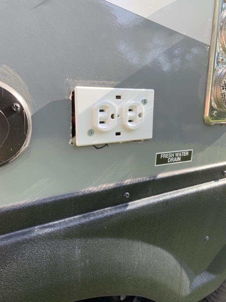 The Outdoor Outlet Isn't Sealed