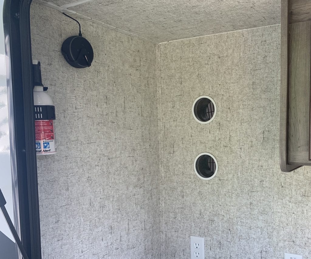 Vent Holes With Covers